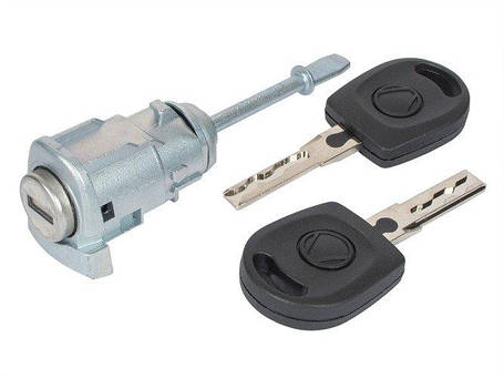 Seat Ibiza III 02-08 личинка замка передньої лівої двері, арт. DA-4968, фото 1