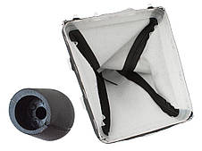 Opel Signum 03-08 ручка перемикання передач 5 хромована нижня передача + захисний чохол +, фото 2