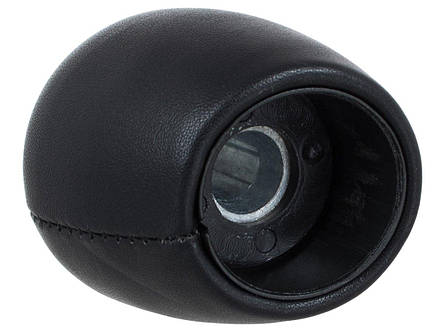Opel Vectra C FL 05-08 ручка перемикання передач 5 передач чорна штучна шкіра, арт. DA-21010, фото 2