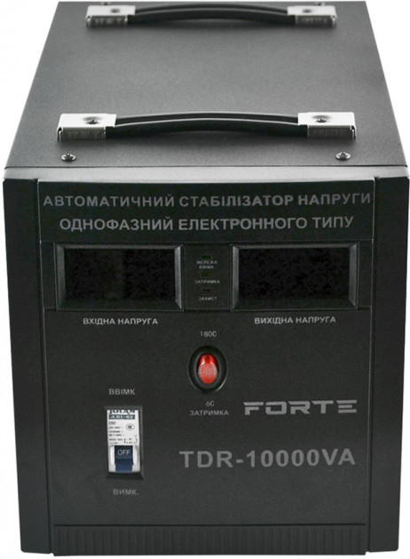 Стабілізатор напруги FORTE TDR-10000 VA релейний 38204 (10 kVA)