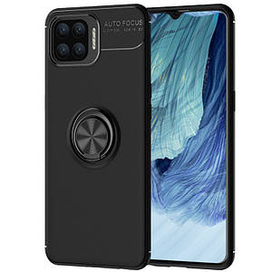 TPU чохол Deen ColorRing під магнітний тримач (opp) для Oppo A73