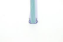 Ущільнювач жорсткий в профіль для скла душової кабіни ( ФС20 ) П-подібний, фото 2