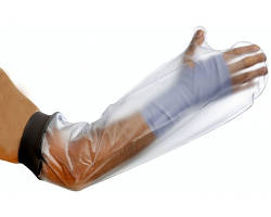 Водонепроникний чохол Uriel для бандажів і гіпсових пов'язок для руки (вище ліктя)