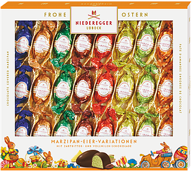 Марципанові яйця Niederegger Lubeck Marzipan Eier Variationen 400g