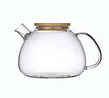 Заварювальний чайник на 1,5 літра термостійке скло Ardesto AR3015GBI, фото 5