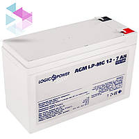 Аккумуляторная батарея LogicPower 12V 7AH (LPM-MG 12 - 7 AH) AGM мультигель, для детского электротранспорта.