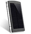 Power Bank 10000 mAh на сонячних батареях + Solar + Led панелі, фото 3