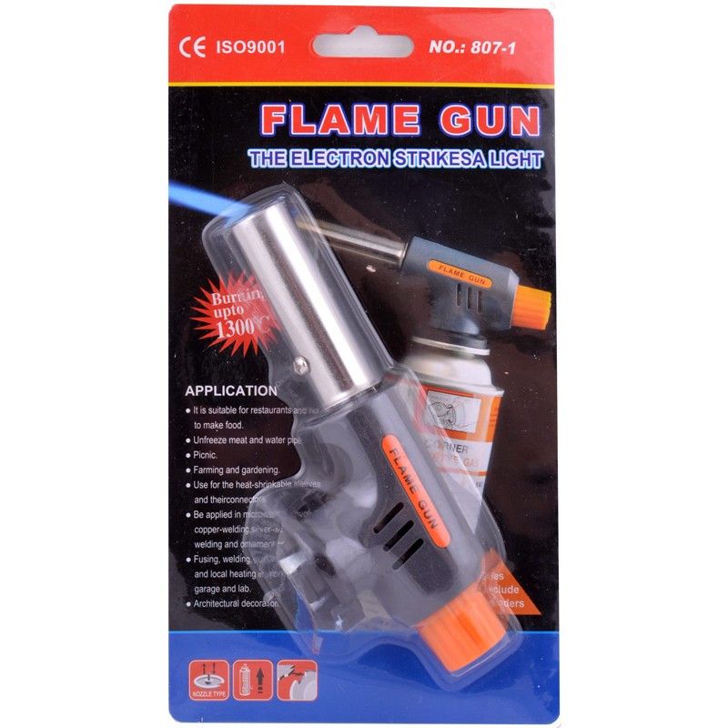 Газова пальник з п'єзопідпалом Flame Gun 807-1