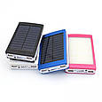 Power Bank 10000 mAh на сонячних батареях + Solar + Led панелі, фото 8
