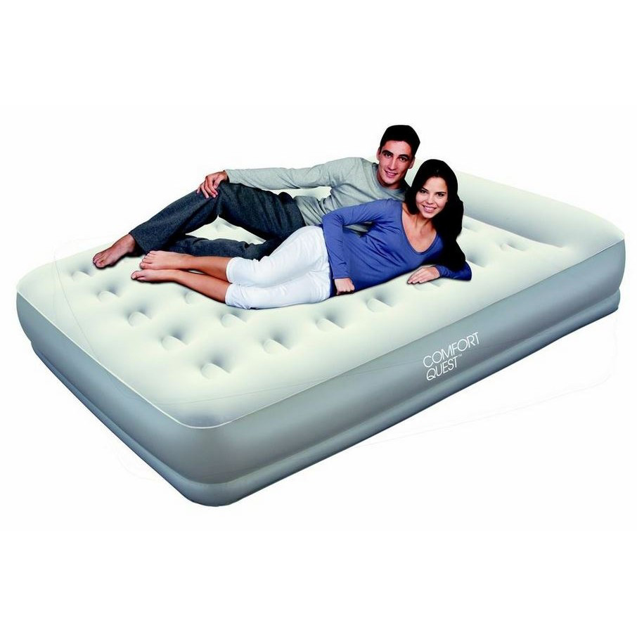 Надувний матрац з підголовником Bestway 67459 Comfort Quest 203х152х38