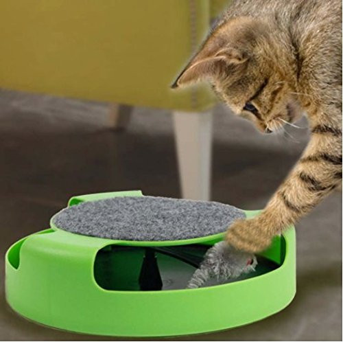 Іграшка для котів (Кіт і Миша) з когтеточку Fine Pet, фото 1