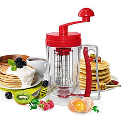 Ручний міксер для тесту з дозатором Pancake Machine