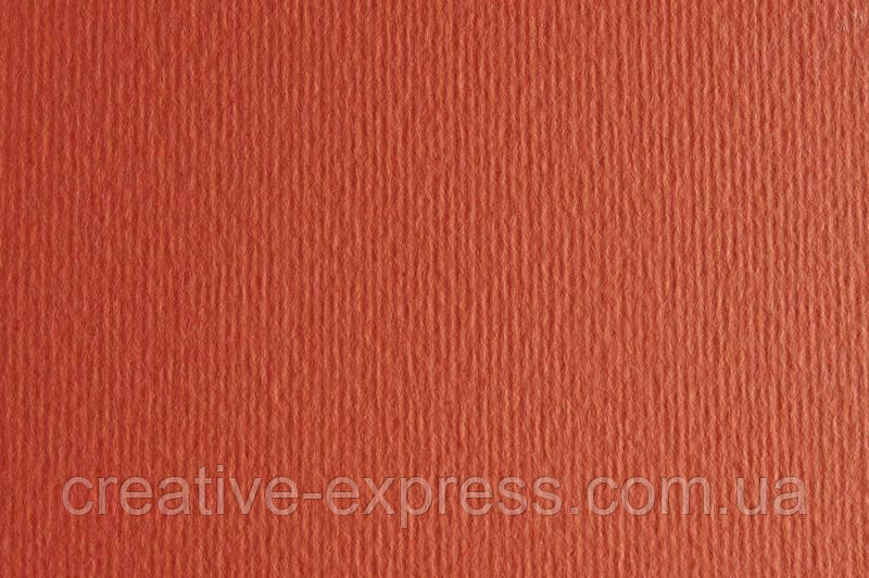 Папір для дизайну Elle Erre B1 (70*100см), №08 arancio, 220г/м2, оранжевий, дві текстури, Fabriano