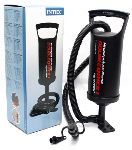 Насос ручний Intex 69612 AIR HAMMER 30см + 3 насадки