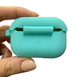 Чохол для навушників AirPods Pro Hang Silicone Case coast blue, фото 3