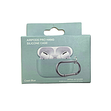 Чохол для навушників AirPods Pro Hang Silicone Case coast blue, фото 6