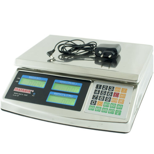Ваги торгові MATRIX MX-413 50кг, фото 1