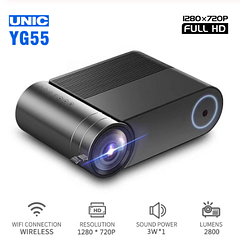 Проектор мультимедійний YG550 Wi-fi Led Progector Портативний домашній кінотеатр міні проектор
