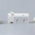 Диспенсер для зубної пасти та щітки автоматичний Toothbrush sterilizer (W-020) , УФ-стерилізатор, фото 6