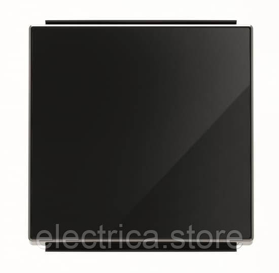 8501 CN Клавіша одинарна Sky чорне скло 2CLA850100A2501, фото 1