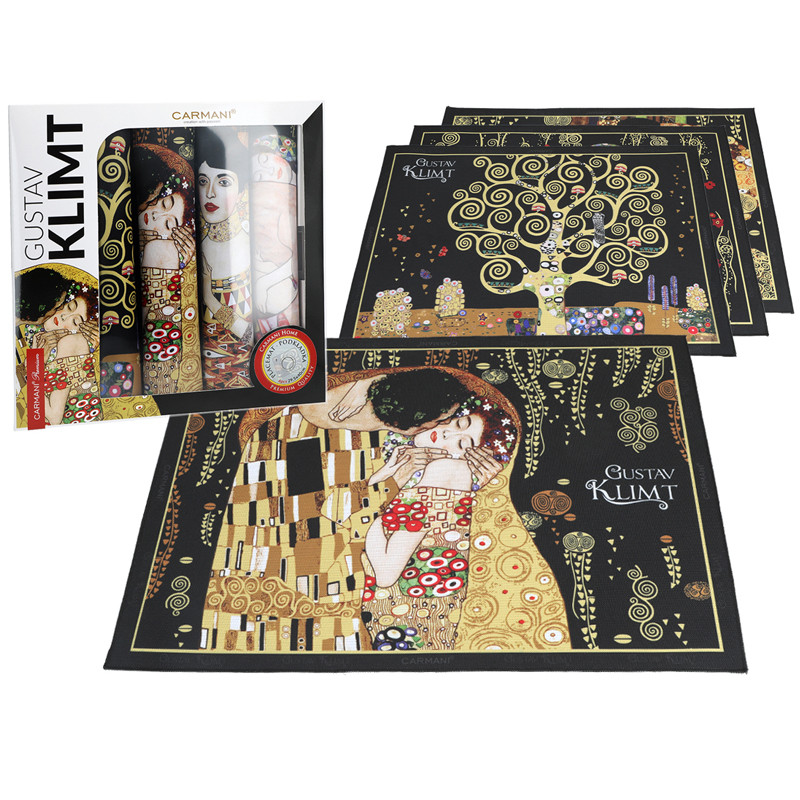 Набір серветок під тарілку Carmani Г. Клімт, 40х29 см (023-0750), фото 1