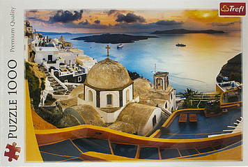 Пазли Trefl 1000ел. Казковий Санторіні №10445
