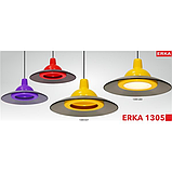 Люстра декоративна / Світильник стельовий ERKA 1305 D370мм. до 60W Е27 колір червоний, фото 3