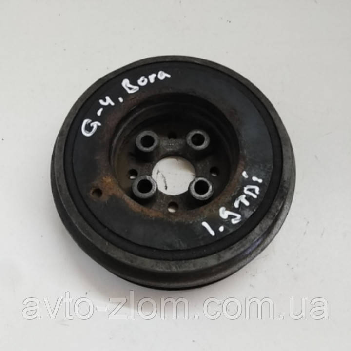 Шків колінвала Volkswagen Golf 4, Sharan, T5 1,9 TDI. 038105243., фото 1