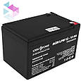 Акумуляторна батарея LogicPower LPM 12V 12AH (LPM 12 - 12 AH) AGM, для дитячого електротранспорту, фото 2