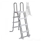 Каркасний басейн Intex 26742 GREYWOOD (457х122 см) з картриджним фільтром, сходами та тентом, фото 5