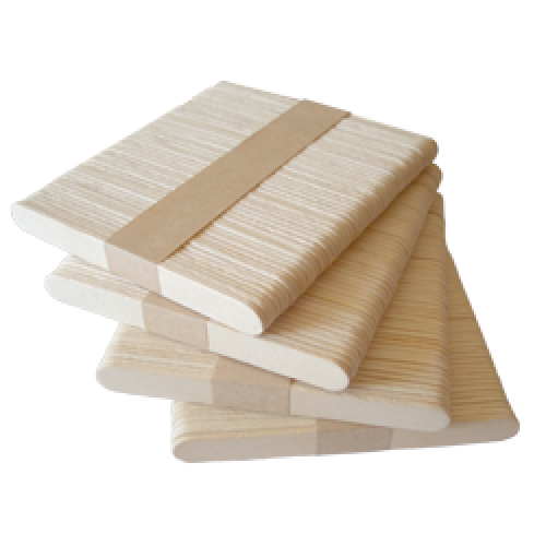 Шпатель для косметологічних процедур, 50 шт (віск, парафін, шугарінг, епіляція), фото 1