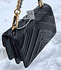 Жіноча лакова чорна сумка Pinko Пінко, фото 10
