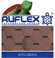 Бітумова черепиця RUFLEX Premium SOTA SBS Дюна
