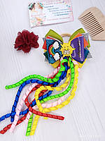 Ім'яні бантики. Банки зі спіральками Бантики на гумці