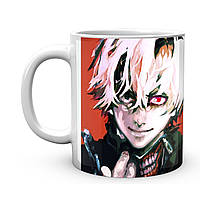 Кружка Geek Land біла Tokyo Ghoul Токійський гуль герой TG.02.031