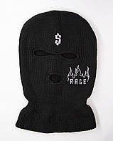 Балаклава унісекс OGONPUSHKA Tattoo чорна