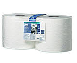 Tork Premium протиральний папір двошаровий 170 м. 500 листів білий W1 / W2, фото 3