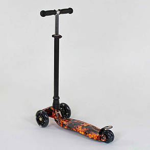 Дитячий самокат триколісний Best Scooter MAXI зі світлом коліс, фото 3
