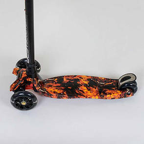 Дитячий самокат триколісний Best Scooter MAXI зі світлом коліс, фото 4