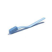 Оригінальна зубна щітка BOIE Fine Toothbrush USA з напиленням срібла дуже м'яка Бій синя США