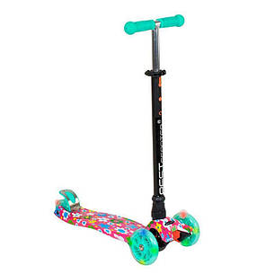 Детский самокат трехколесный Best Scooter MAXI со светом колес, фото 2