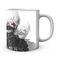 Кружка Geek Land біла Tokyo Ghoul Токійський Гуль посмішка TG.02.036
