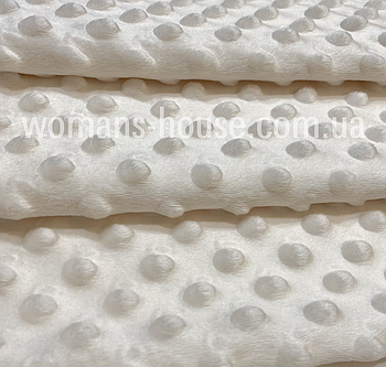 Плюш Мінки пупиришки Молочний