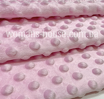 Плюш Мінки пупиришки Рожевий