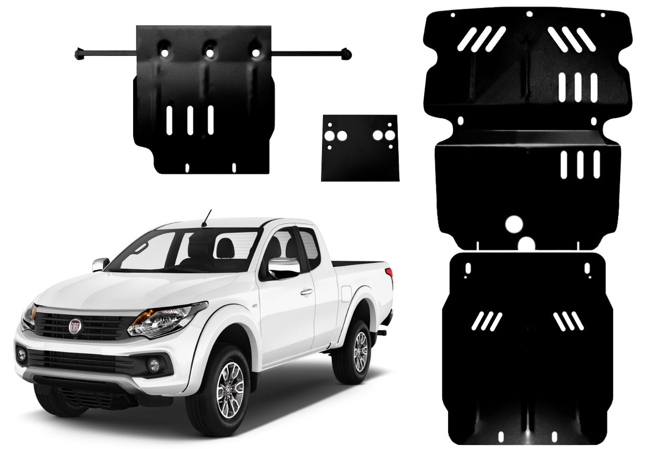 Захист двигуна Fiat Fullback 2016-2021