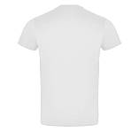 Футболка біла з коротким рукавом, двошарова горловина 150 г/м2, фото 3