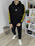 Спортивний чоловічий костюм худі штани бавовна весна літо Київ, фото 5