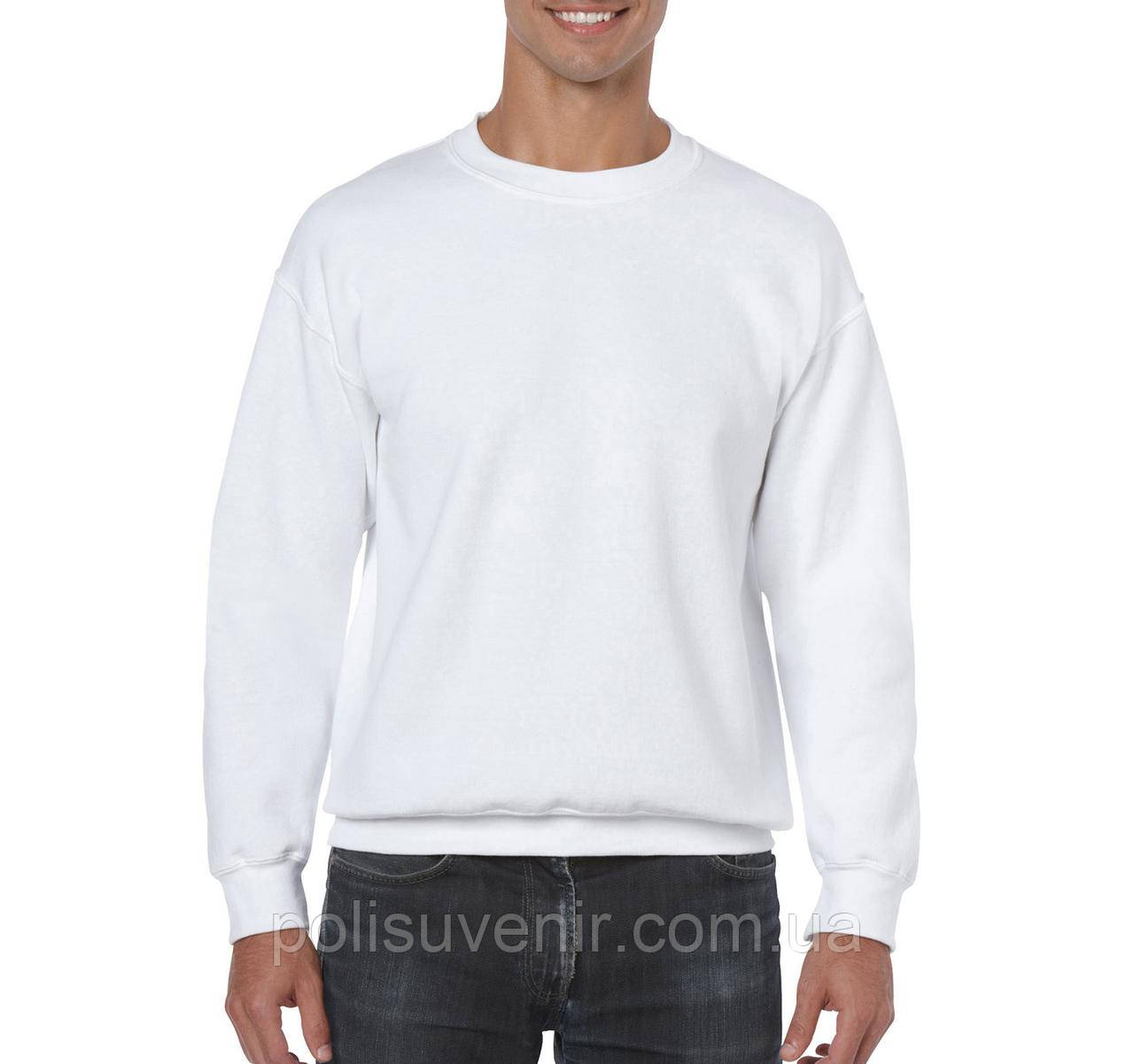 Реглан білий унісекс 271 г / м2, фото 1