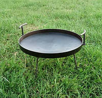 Сковорода для огня из диска бороны туристическая,30 см.мангал,садж,для пикника, от производителя.