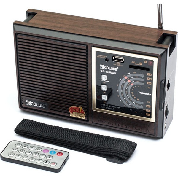 GOLON QR-133UAR Радіо з mp3